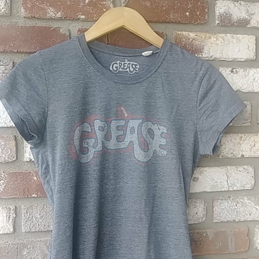 'Grease' gray T shirt